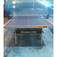 Mesa de Tenis de Mesa Móvil  25 mm Double Fish modelo 233 aprobada por ITTF azul (incluye malla) - Miniatura 5