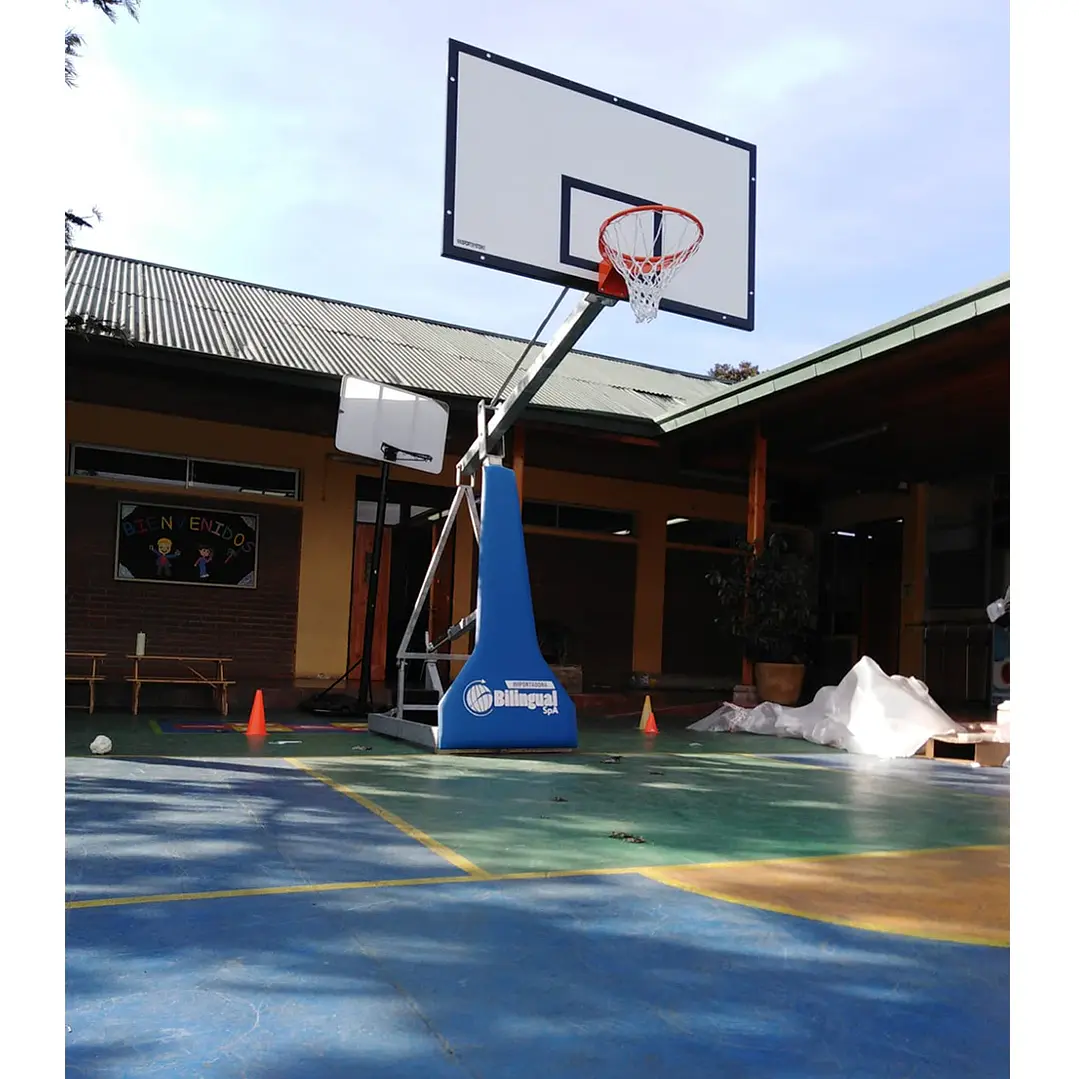 Poste de básquetbol outdoor Streetball móvil Sport System 4