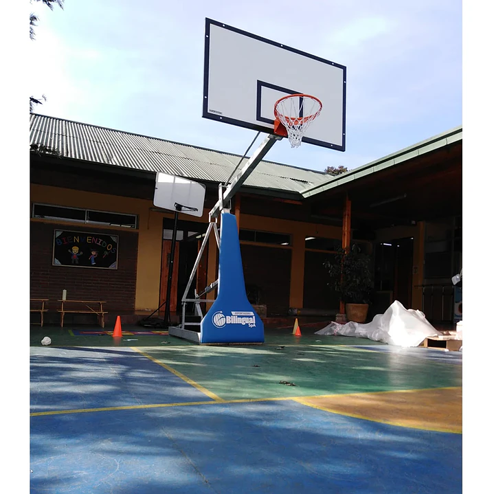Poste de básquetbol outdoor Streetball móvil Sport System 4