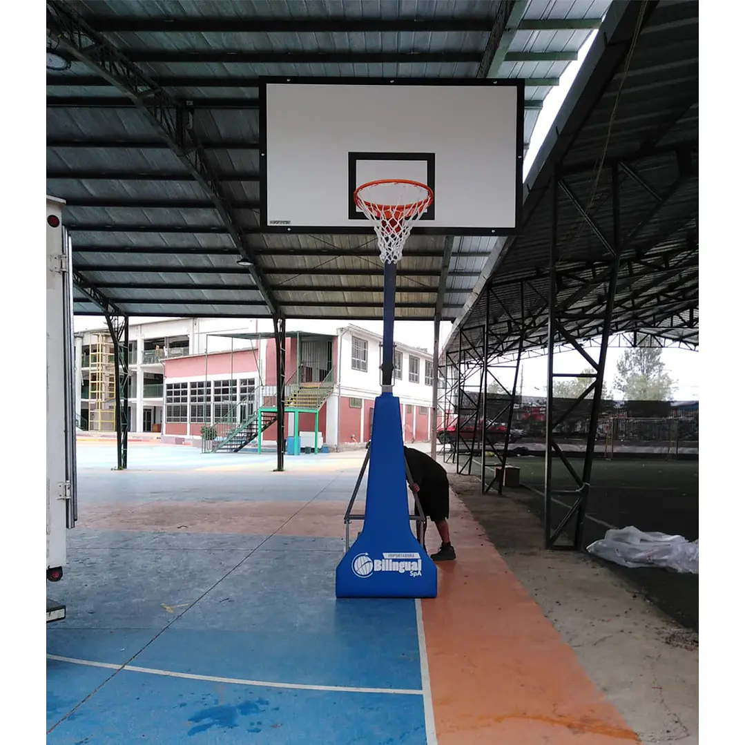 Poste de básquetbol outdoor Streetball móvil Sport System 5