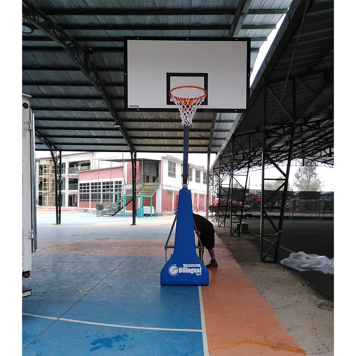 Poste de básquetbol outdoor Streetball móvil Sport System 5