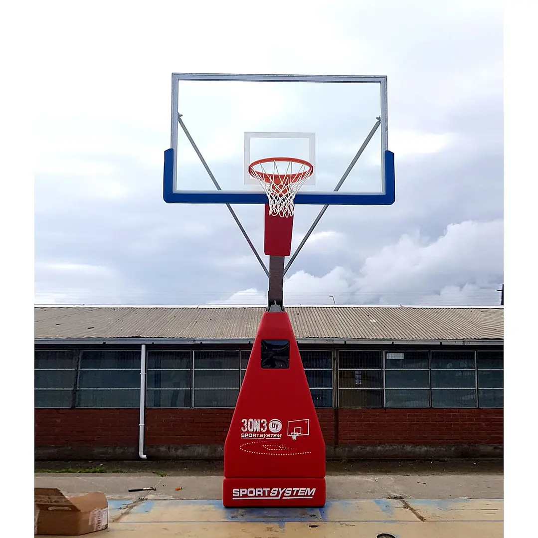 Jirafa (Tablero de básquetbol) outdoor para 3x3 (3 por 3) Cert. FIBA 4