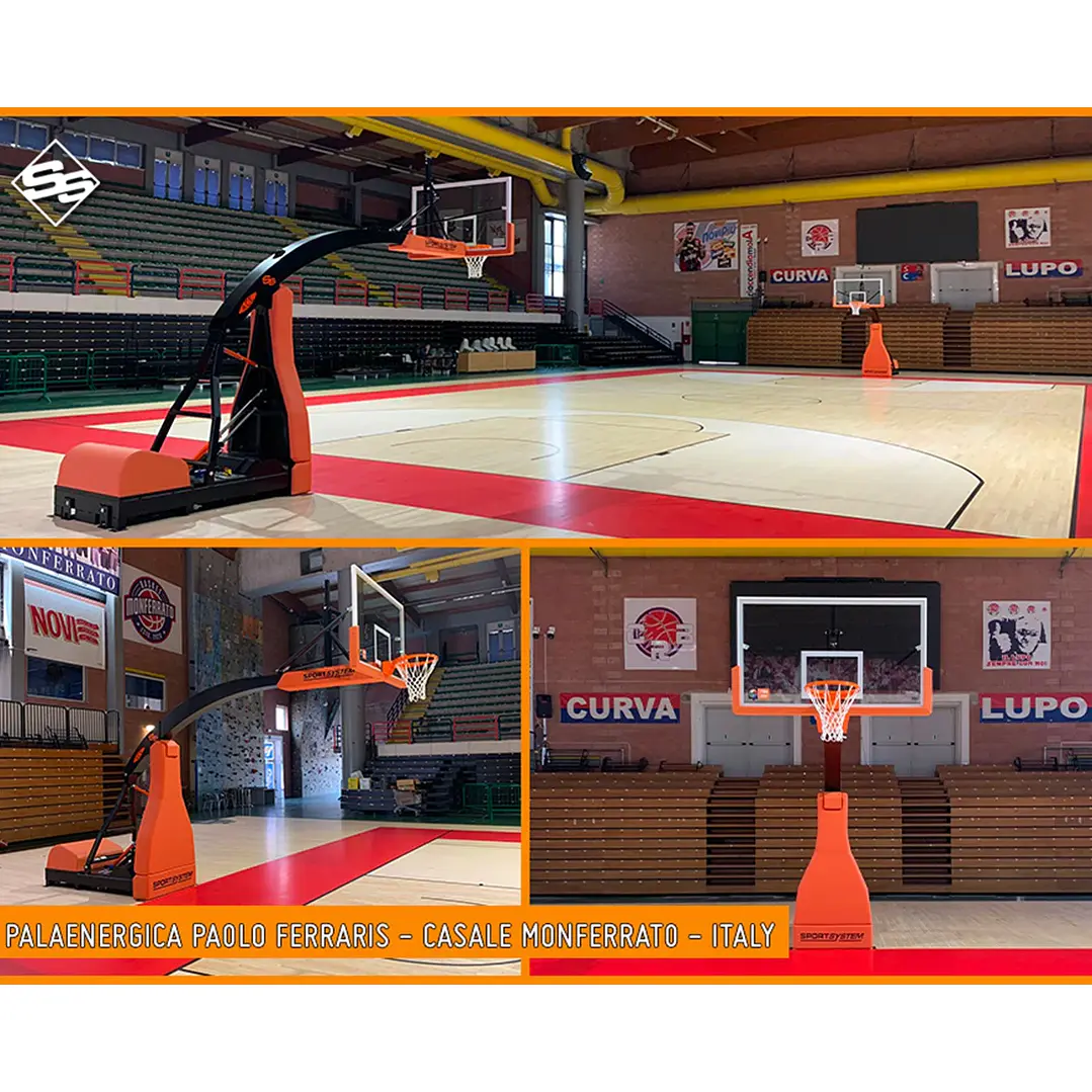 Jirafa (Tablero de básquetbol) competición FIBA nivel 1 - 325 cm de proyección  3