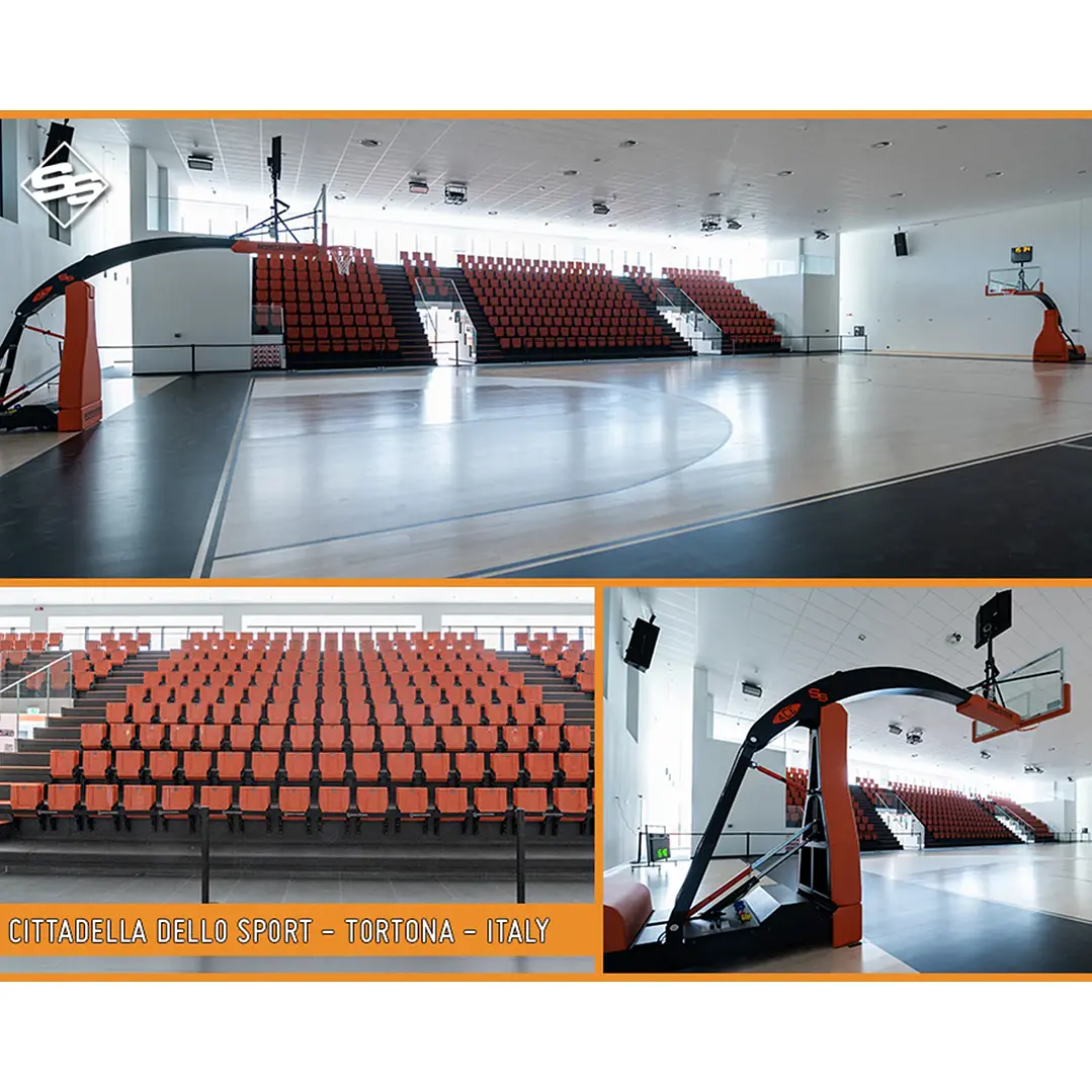 Jirafa (Tablero de básquetbol) competición FIBA nivel 1 - 325 cm de proyección  4