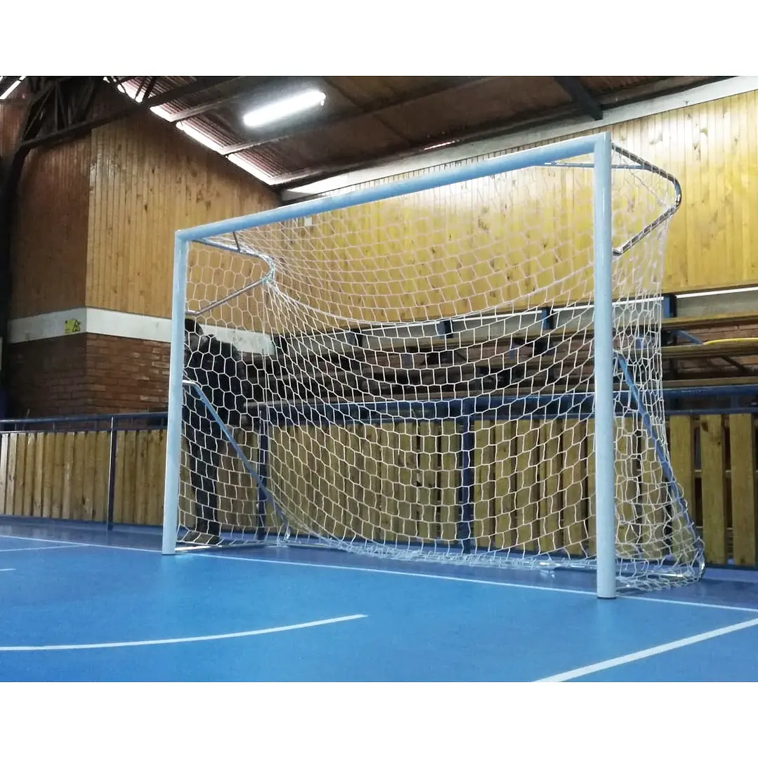 Arco baby fútbol de aluminio de 3x2mts con diámetro 80mm más malla 4