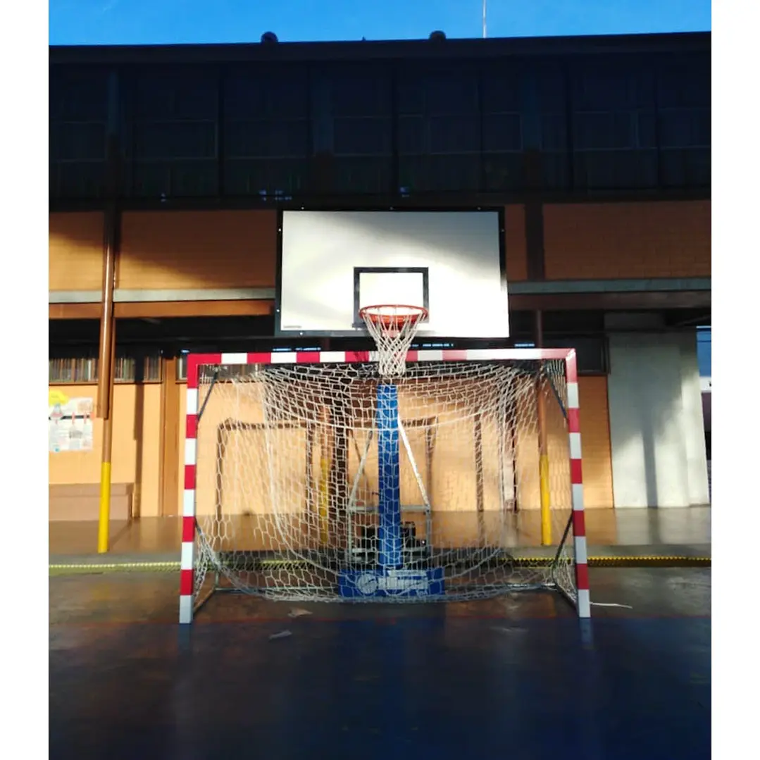 Arco de Handball de aluminio de 3x2mts. con diámetro de  80x80 mm 3