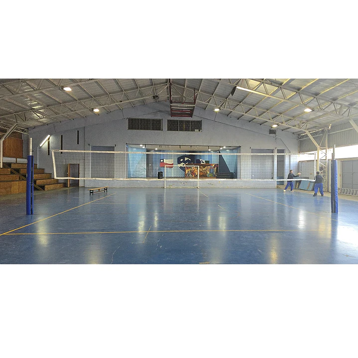 Poste individual (parante) de Vóleibol para uso exterior e interior con pad de protección de alta densidad 5