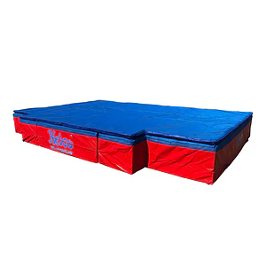 Colchonetón de salto alto (6m x 4m x 0,71m) certificado WA (ex IAAF) + cobertor