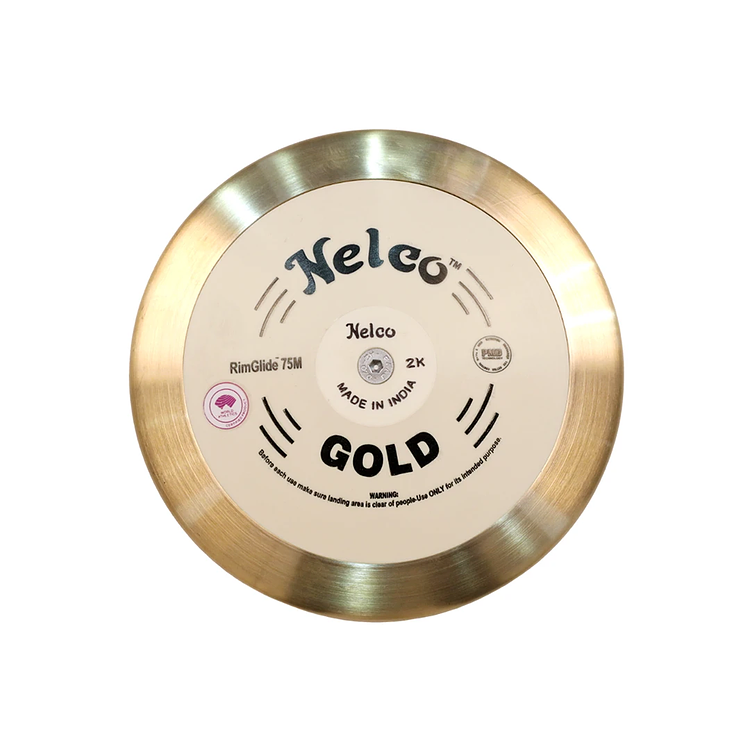 Disco de atletismo Gold Rimglide 75m Certificado WA (IAAF) Marca Nelco  2