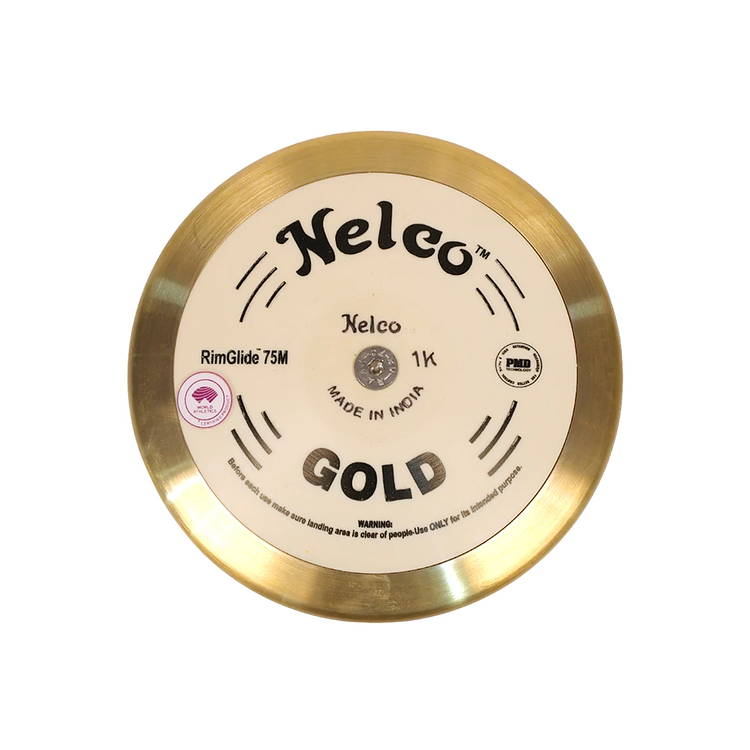 Disco de atletismo Gold Rimglide 75m Certificado WA (IAAF) Marca Nelco  1