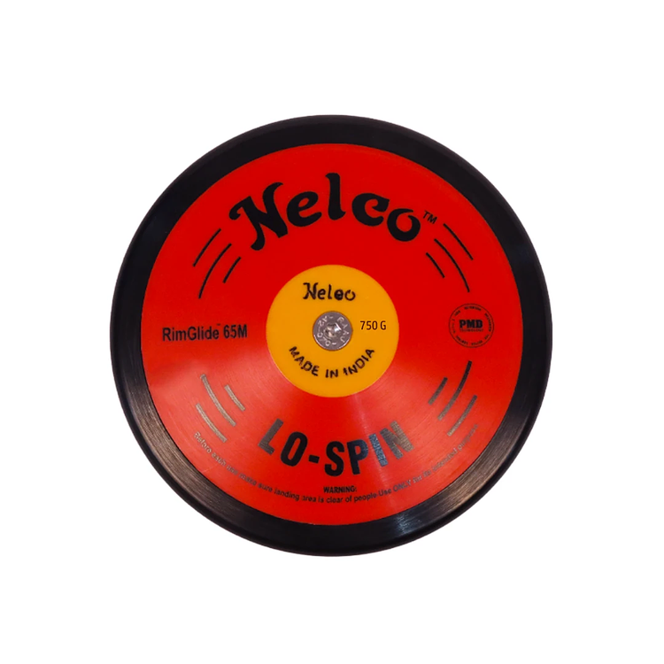 Disco de atletismo Lo Spin Rimglide 65m Certificado WA (IAAF) Marca Nelco  6