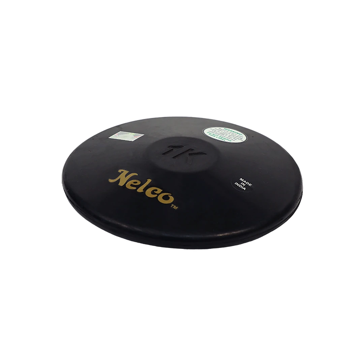 Disco de atletismo de goma 1 kg marca Nelco 2