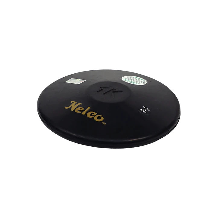 Disco de atletismo de goma 1 kg marca Nelco 2