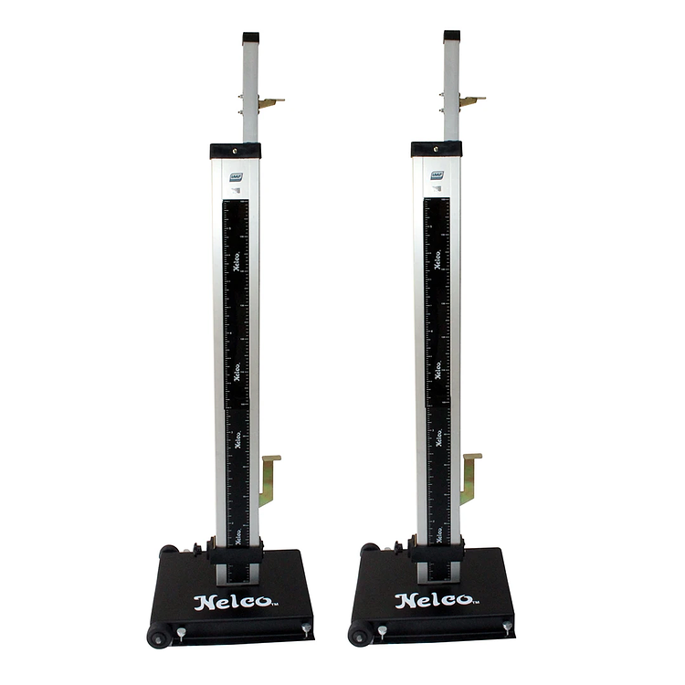 Par poste saltómetro atletismo Certificado WA (IAAF) Marca Nelco 1