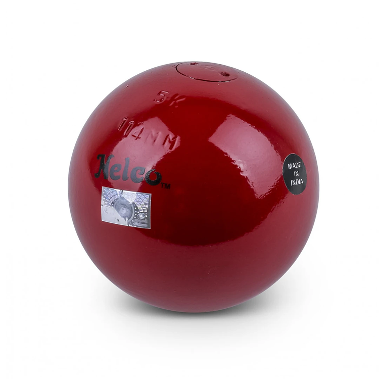 Bala de atletismo para lanzamiento Turned Iron Certificado WA (Ex IAAF) marca Nelco 3