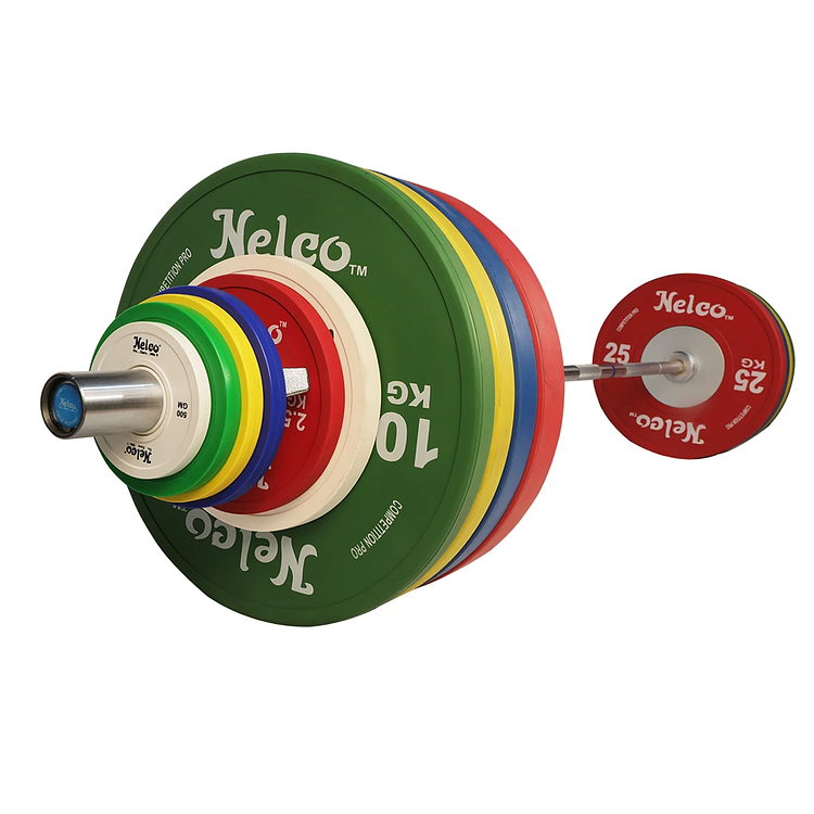 Set de competición Halterofilia Pro hombre 190 Kg - Certificado IWF 1