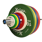 Set de competición Halterofilia Pro hombre 190 Kg - Certificado IWF 2