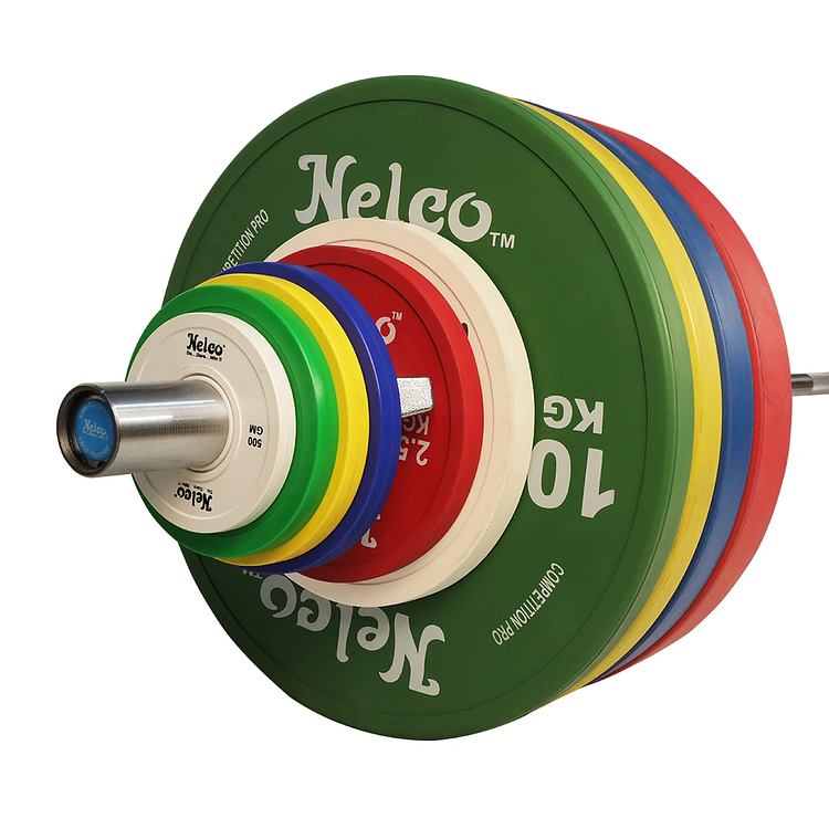 Set de competición Halterofilia Pro hombre 190 Kg - Certificado IWF 2