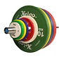 Set de competición Halterofilia Pro hombre 190 Kg - Certificado IWF - Miniatura 2