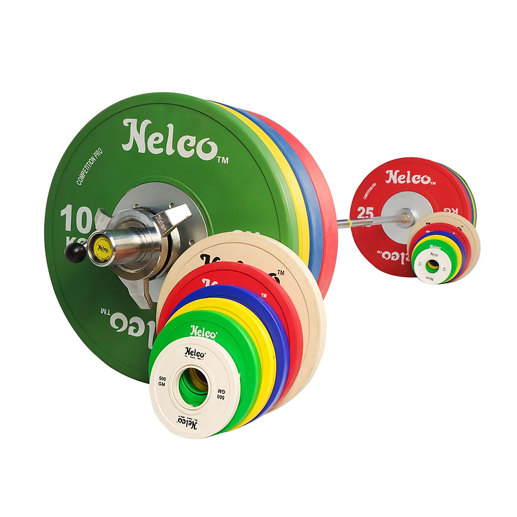 Set de competición Halterofilia Pro mujer 185 Kg - Certificado IWF 2