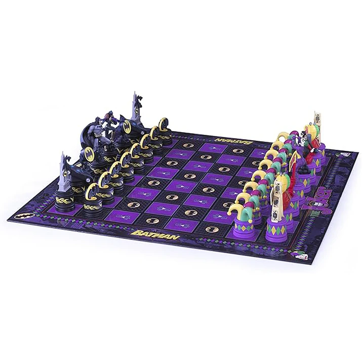 Ajedrez Batman Dark Knight vs Joker - Set de Colección 1