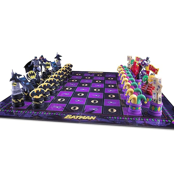 Ajedrez Batman Dark Knight vs Joker - Set de Colección 5