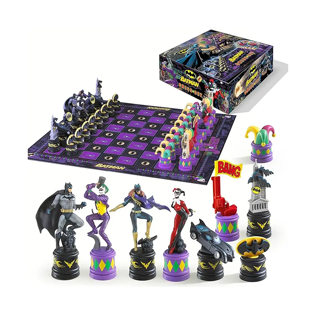 Ajedrez Batman Dark Knight vs Joker - Set de Colección 4