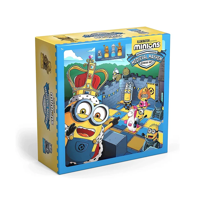 Ajedrez Medieval Minions - Set Completo de Colección 6