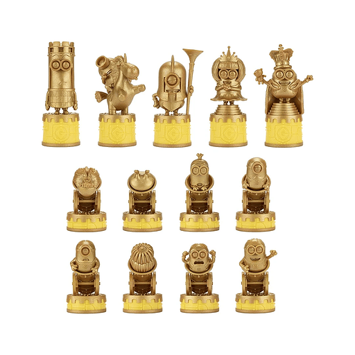 Ajedrez Medieval Minions - Set Completo de Colección