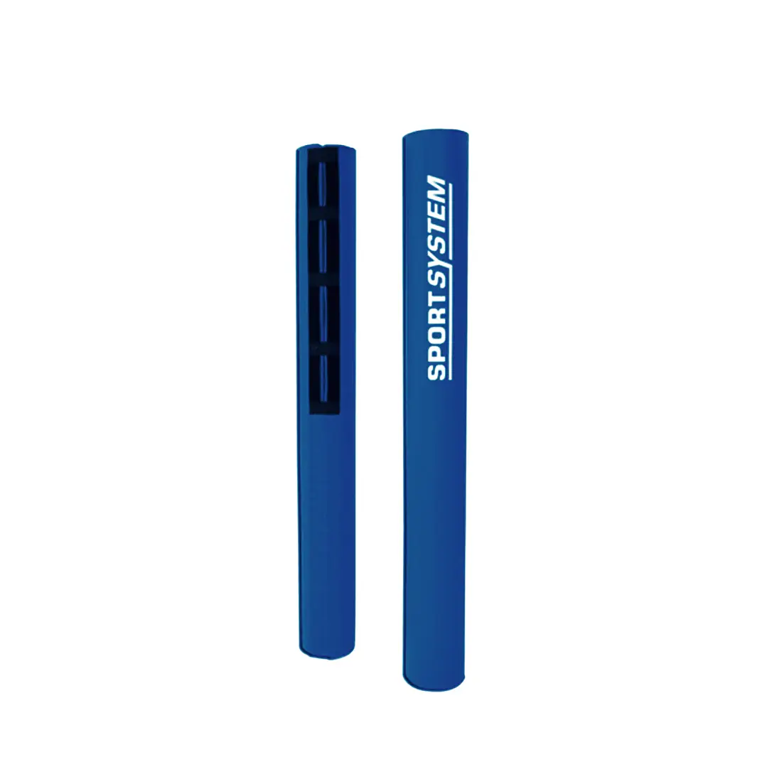 Poste individual (parante) de Vóleibol PRO de aluminio barnizado con pad de protección de alta densidad 4