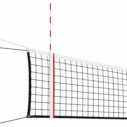 Malla de vóleibol élite con par de antenas fabricada en Italia P201