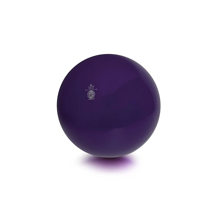 Balón liso de gimnasia rítmica TRIAL 42 Violeta 1