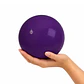 Balón liso de gimnasia rítmica TRIAL 42 Violeta - Miniatura 2
