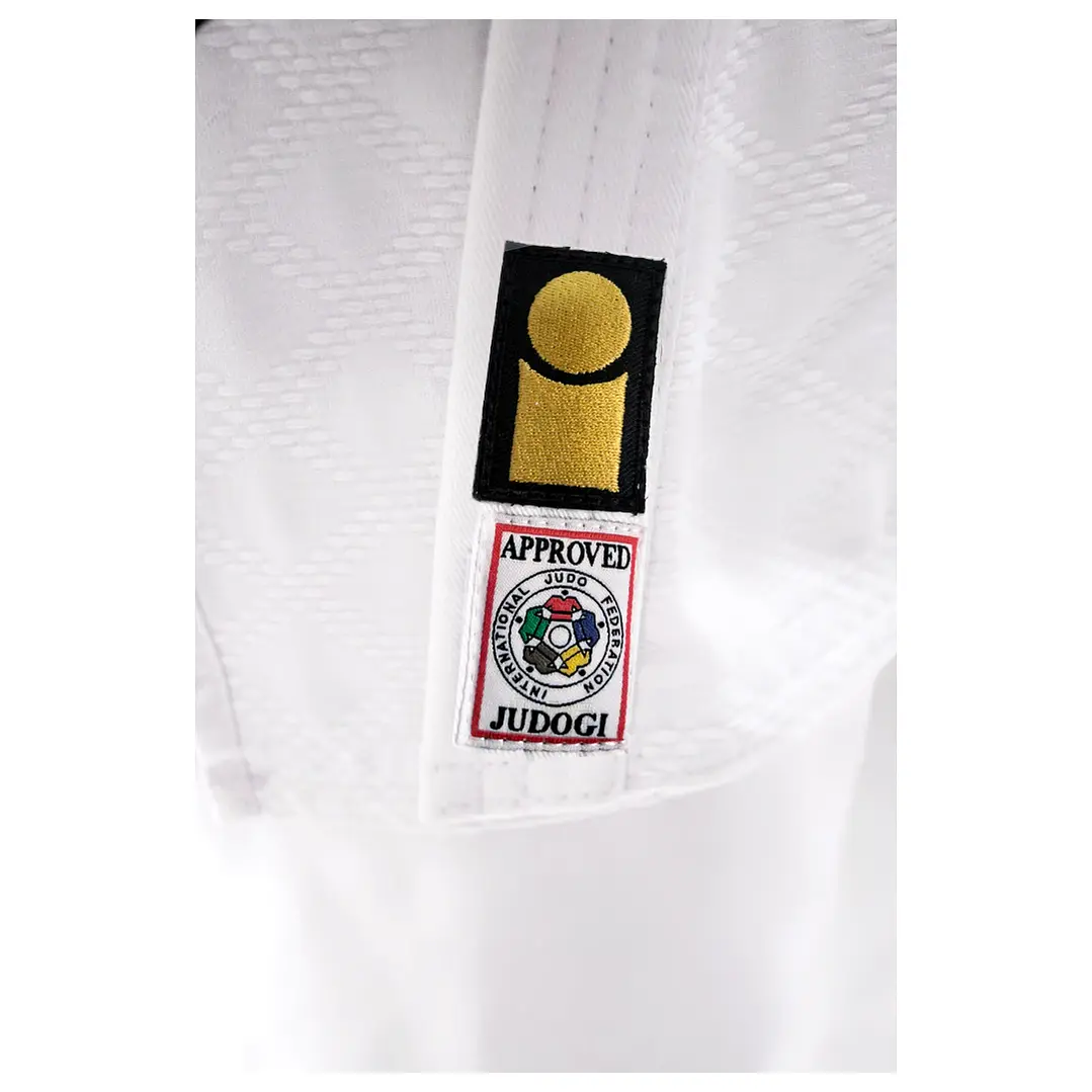 Judogi Gold Certificado IJF 2026 blanco 750 g 5