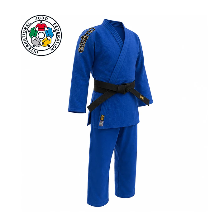 Judogi Gold Certificado IJF 2026 azul 750g 1