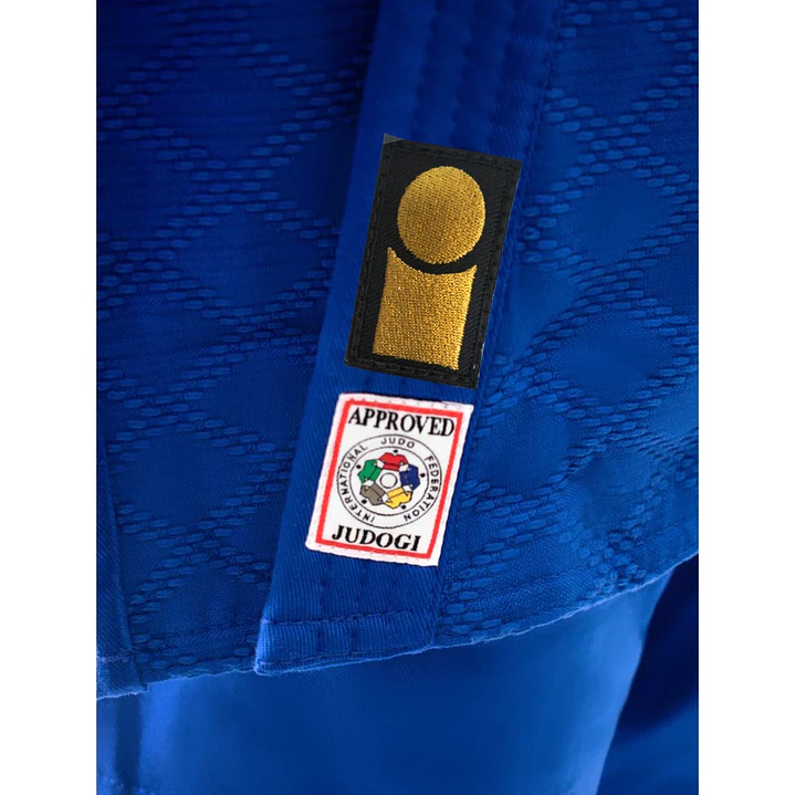 Judogi Gold Certificado IJF 2026 azul 750g 5