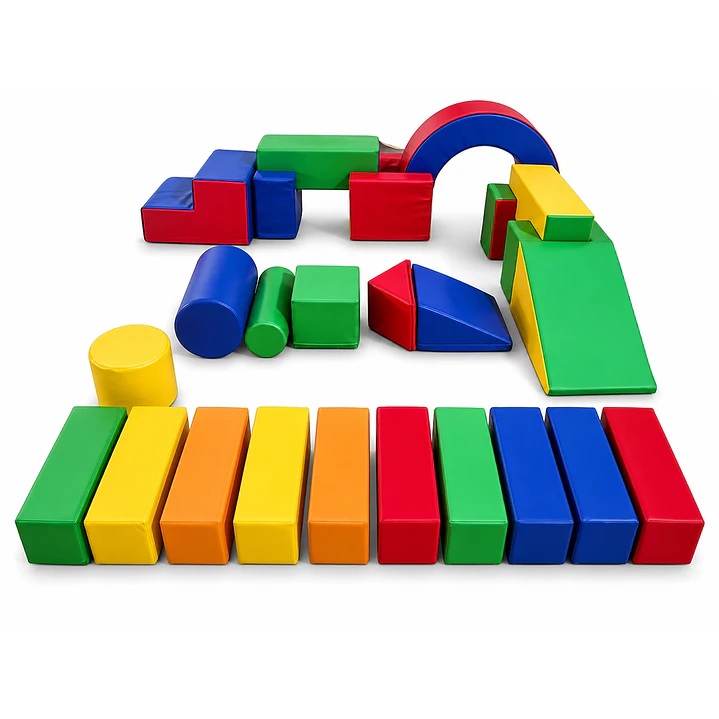 Set psicomotor multisensorial espuma (29 piezas) 4
