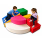 Set psicomotor sensorial mini montaña 140x140x40 cm  - Miniatura 1