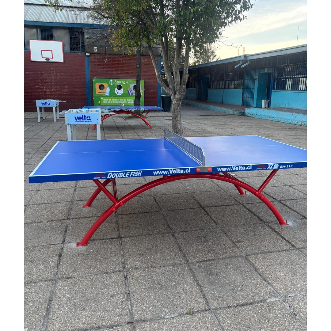 Mesa de exterior empotrada