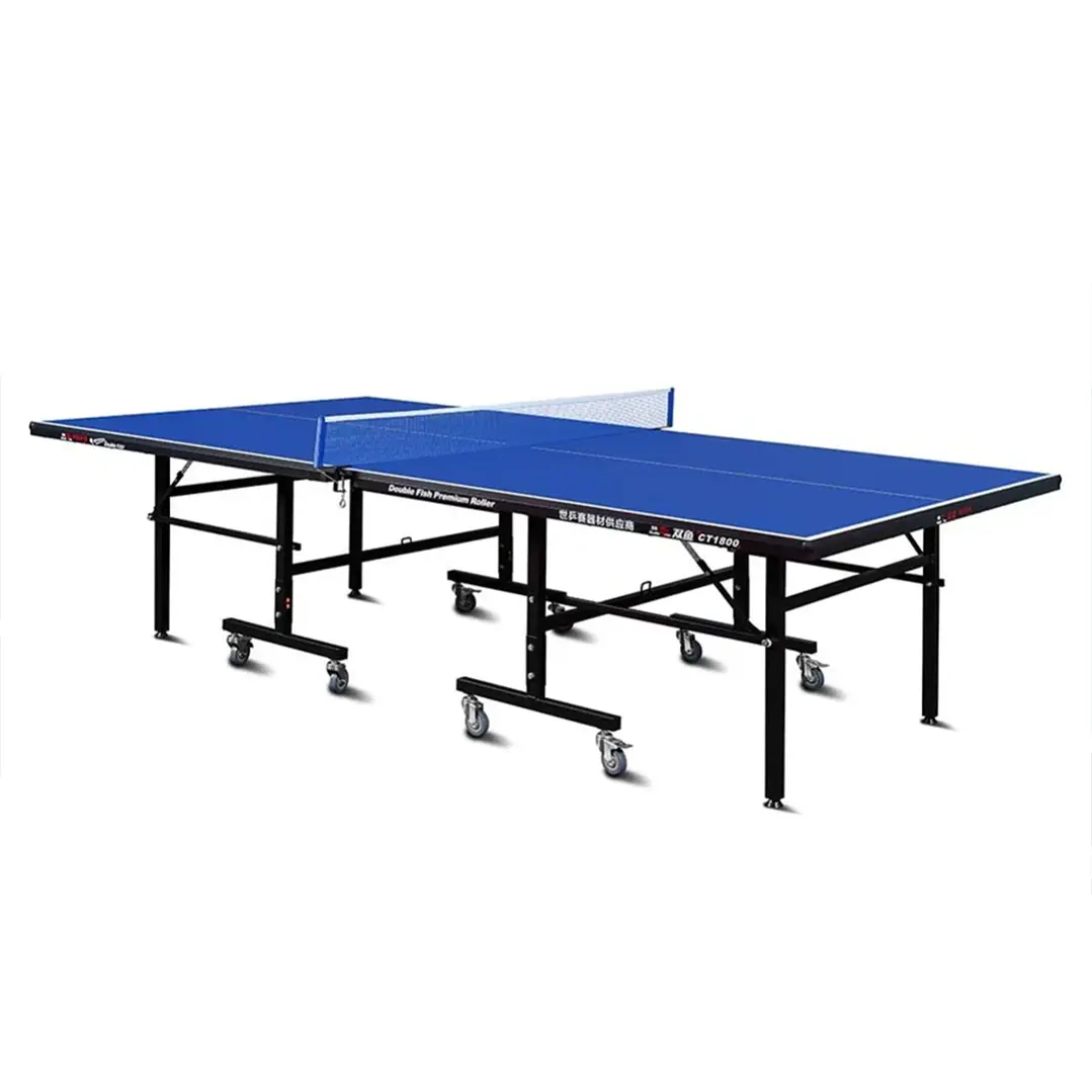Mesa de Tenis de Mesa (Ping Pong) Double Fish 18mm (incluye malla) CT-1800 1