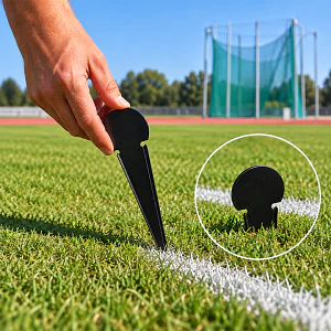 Marcador básico para lanzamiento atletismo (sin números)