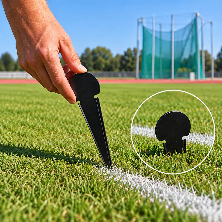 Marcador básico para lanzamiento atletismo (sin números) 2