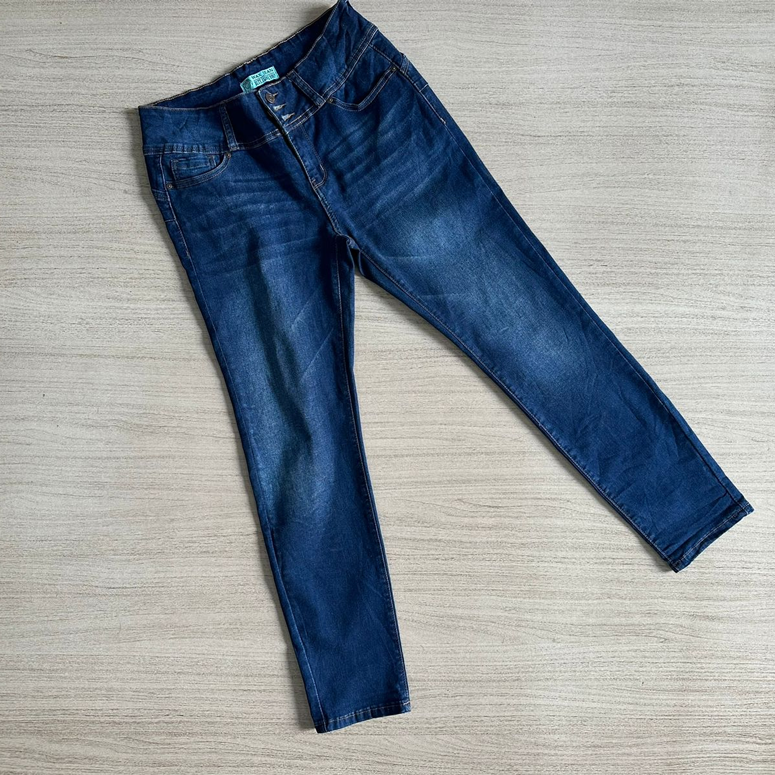 Saco Pantalon Jeans Mujer Regular 7