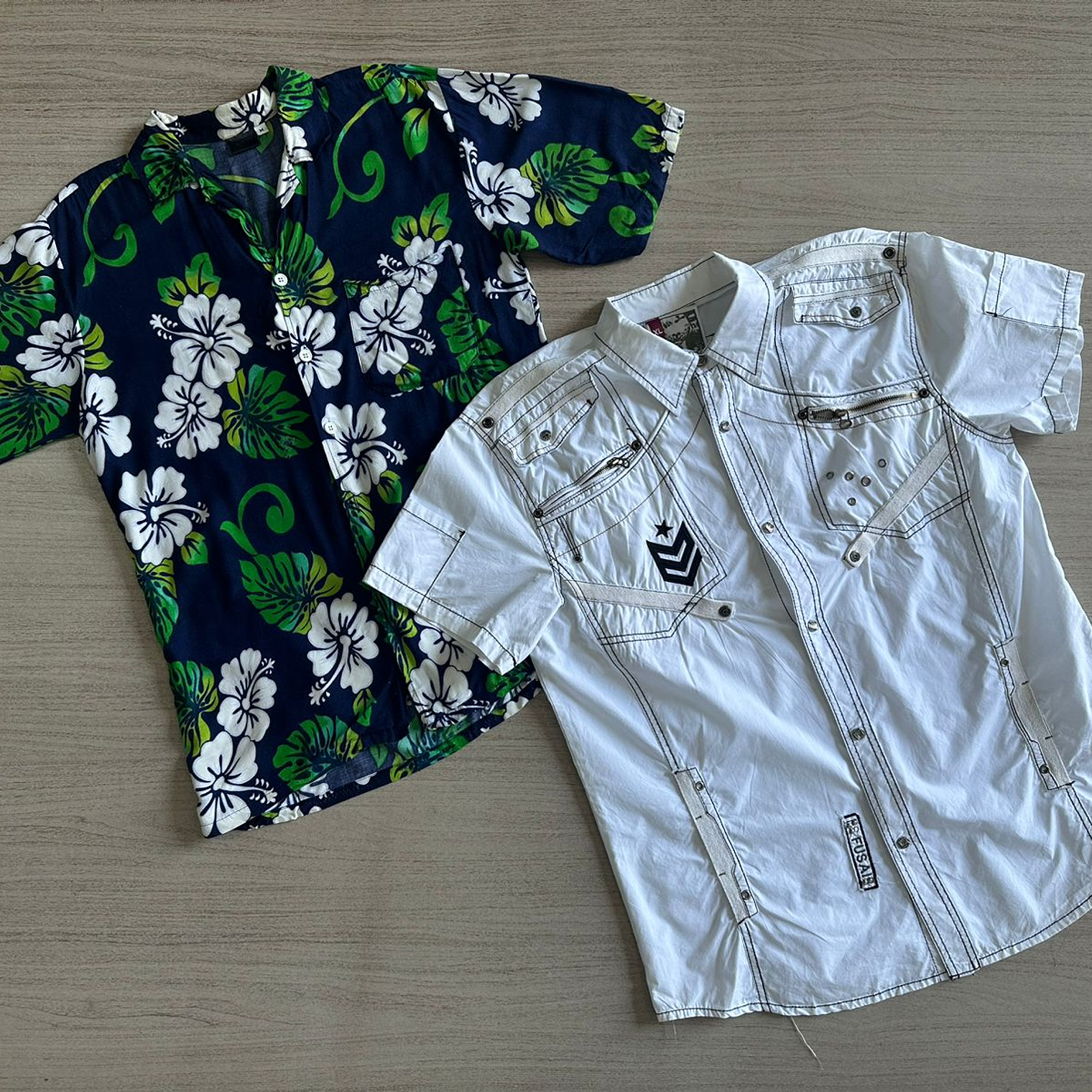 Saco Blusa Manga Corta Regular 4