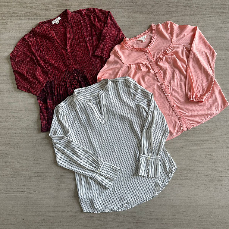 Fardo Blusas Manga Larga Primera 5