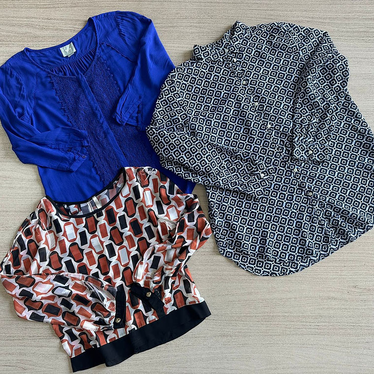 Fardo Blusas Manga Larga Segunda 5