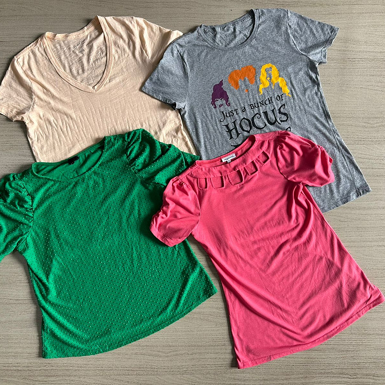 Fardo Polera Manga Corta Mujer Primera 9