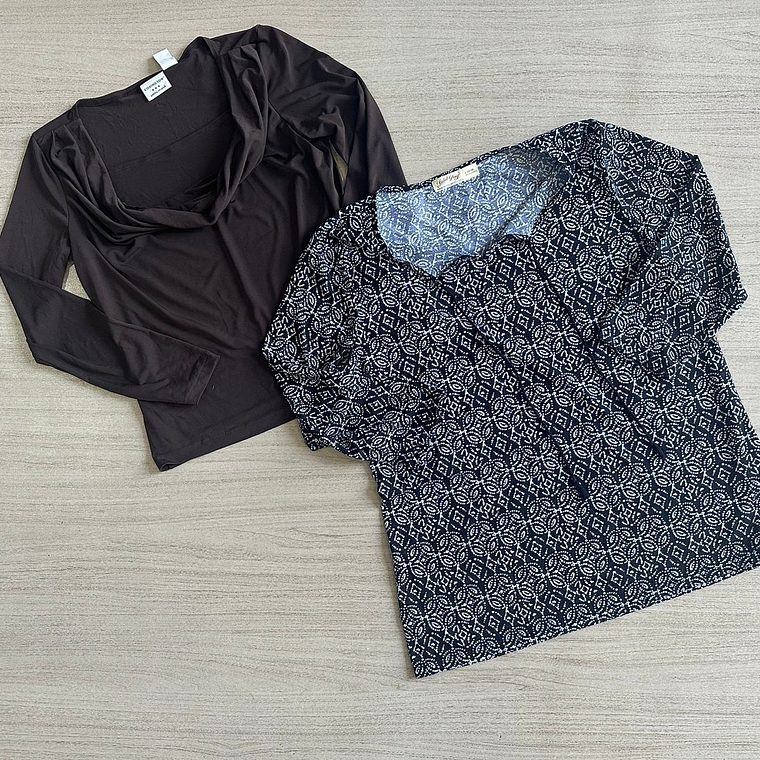 Saco Polera Mujer Manga Larga Regular 4