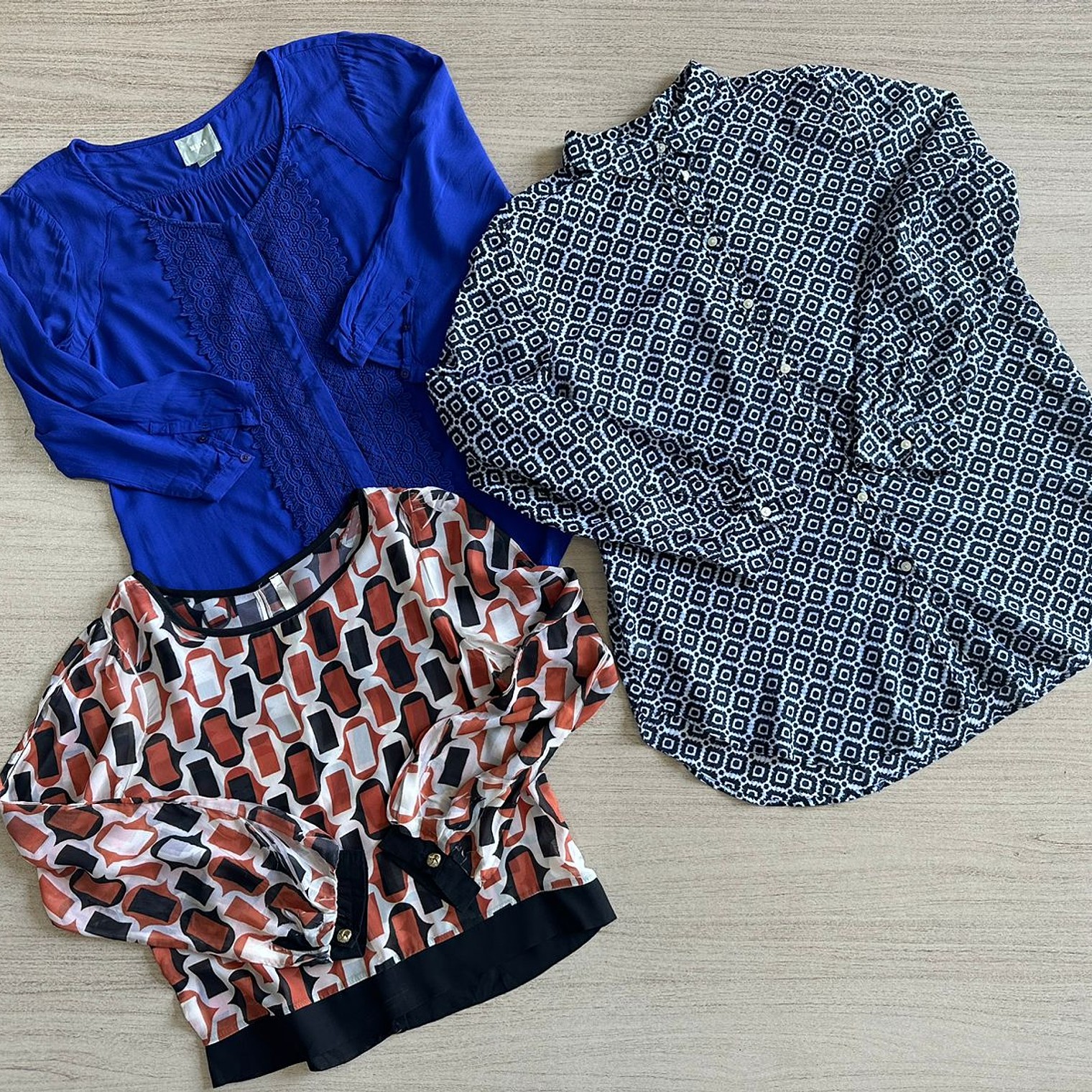 Fardo Blusas Manga Larga Tercera 3