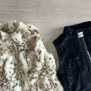 Fardo Abrigo/Chaqueton Piel Sintetica Primera